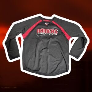 Black and Red Raiders Fastpitch Sweatshirt